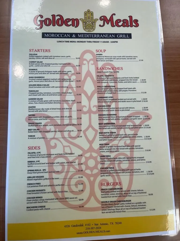 Menu 3