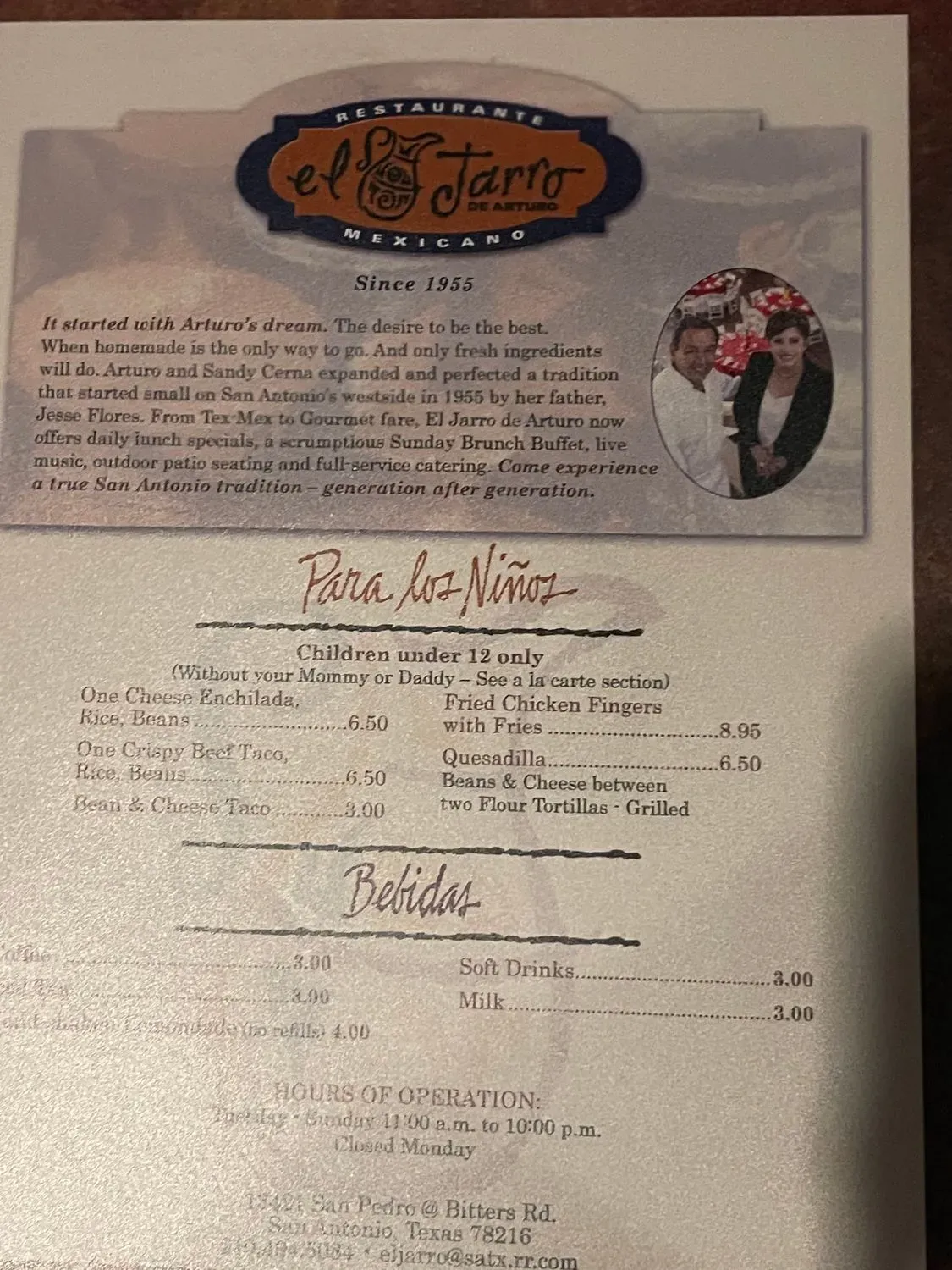 Menu 6