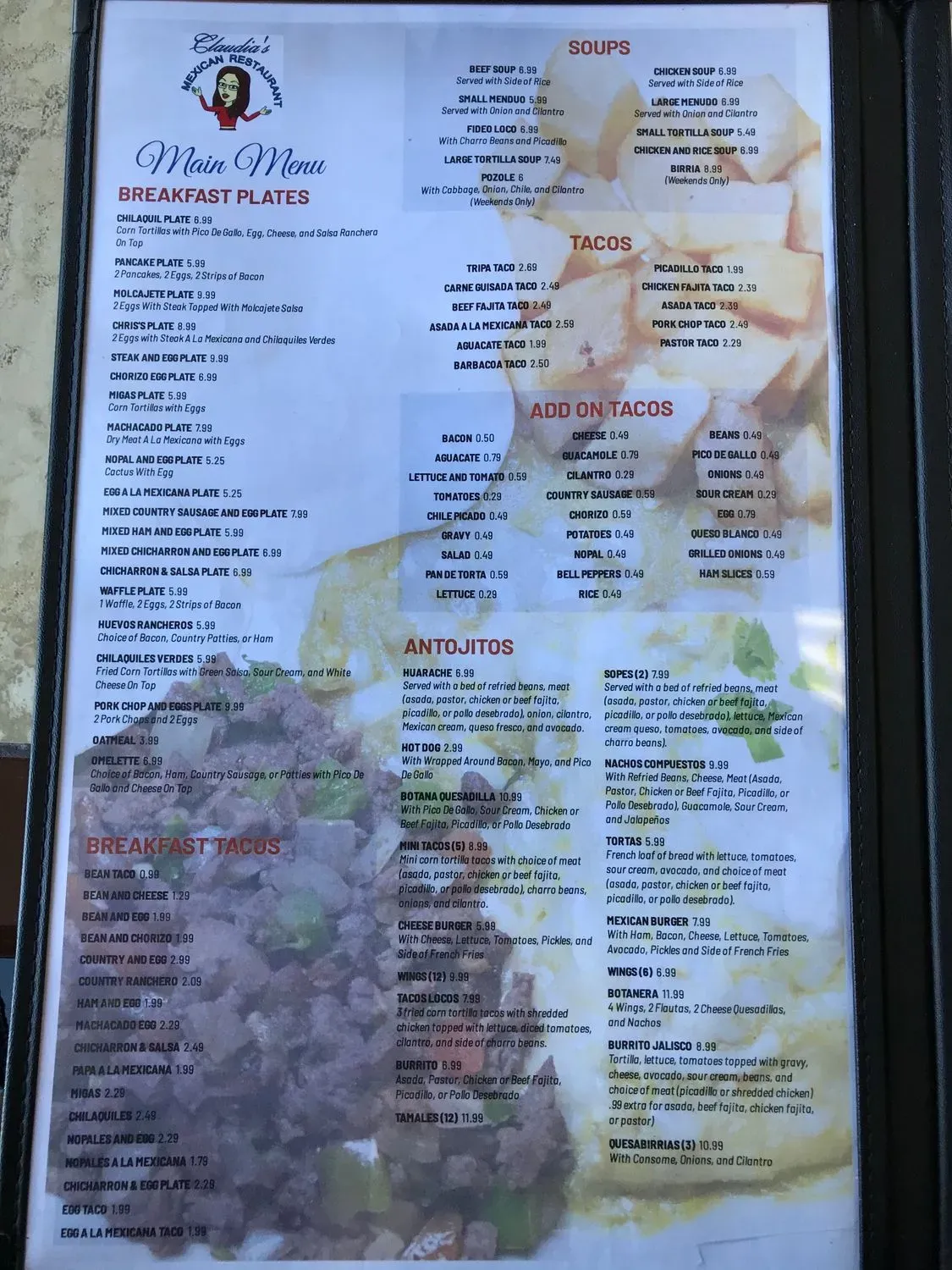 Menu 4