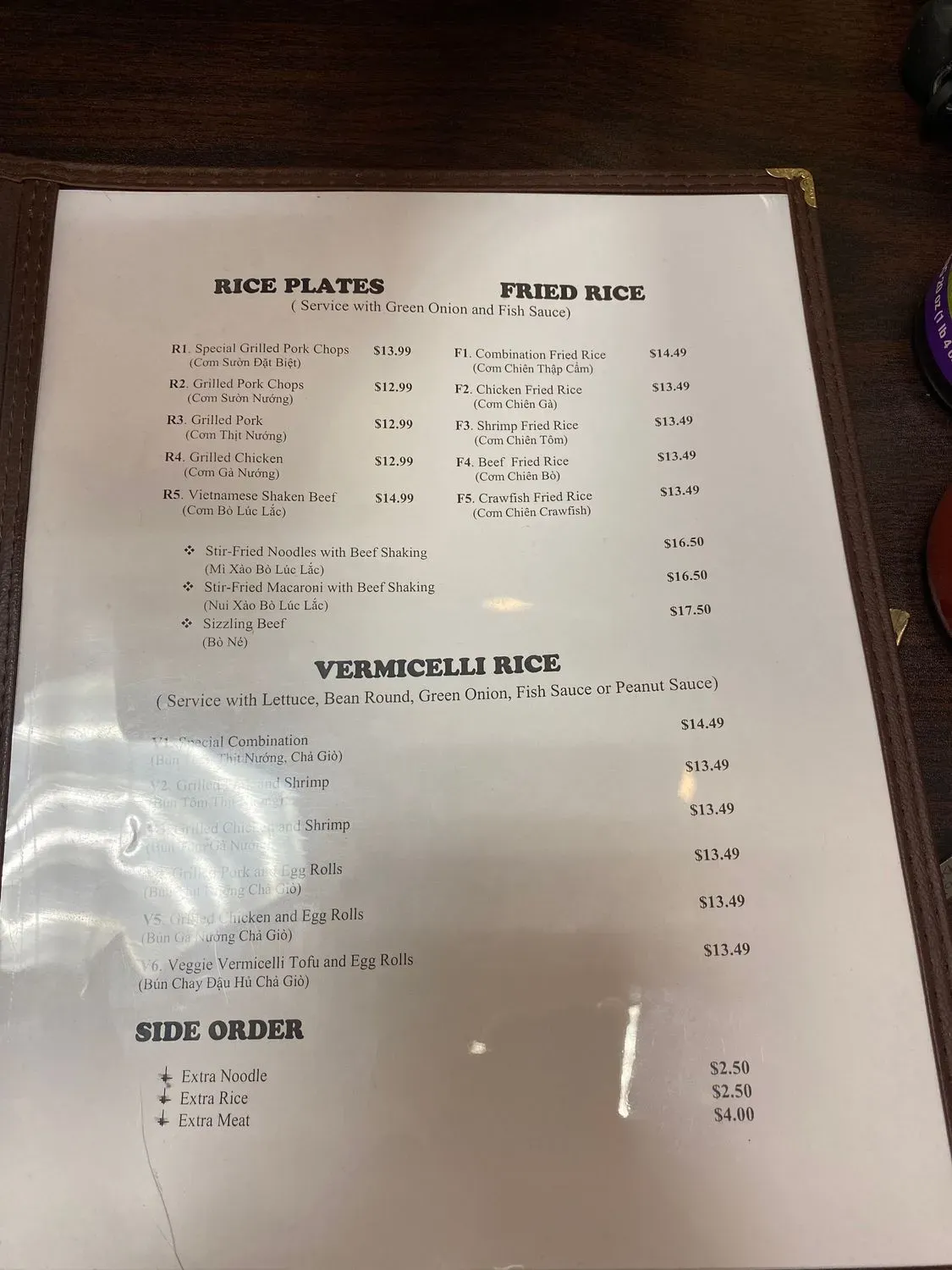 Menu 6