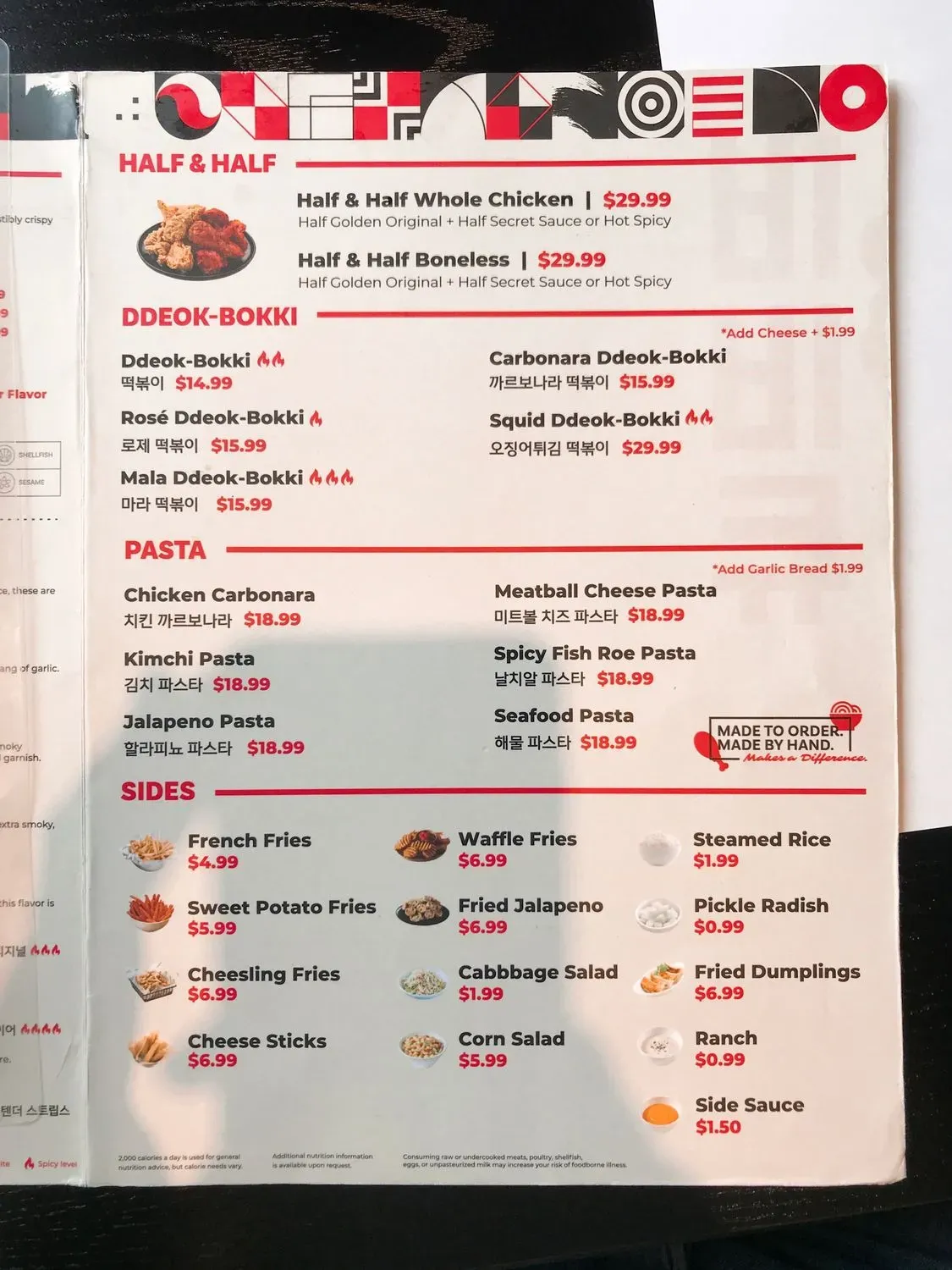 Menu 4