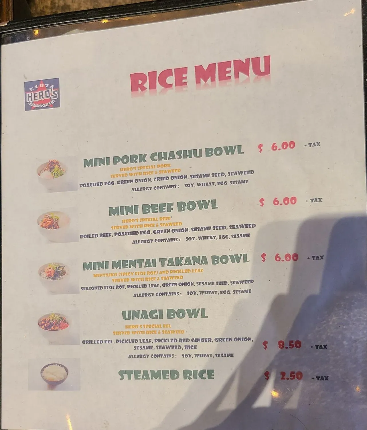 Menu 3