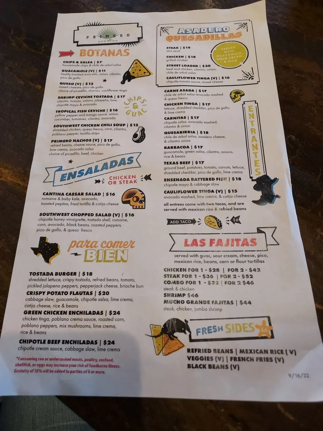 Menu 3