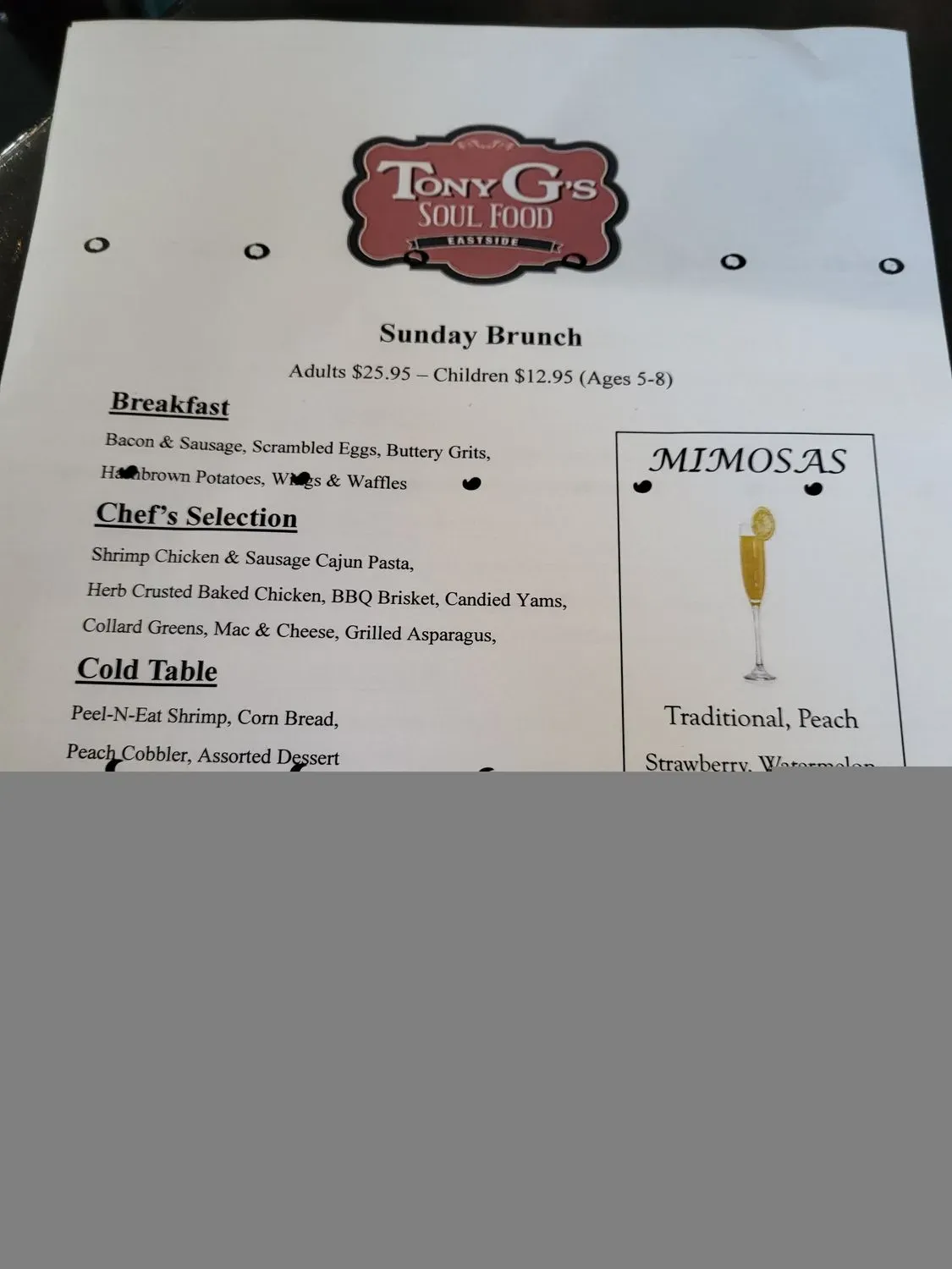 Menu 6