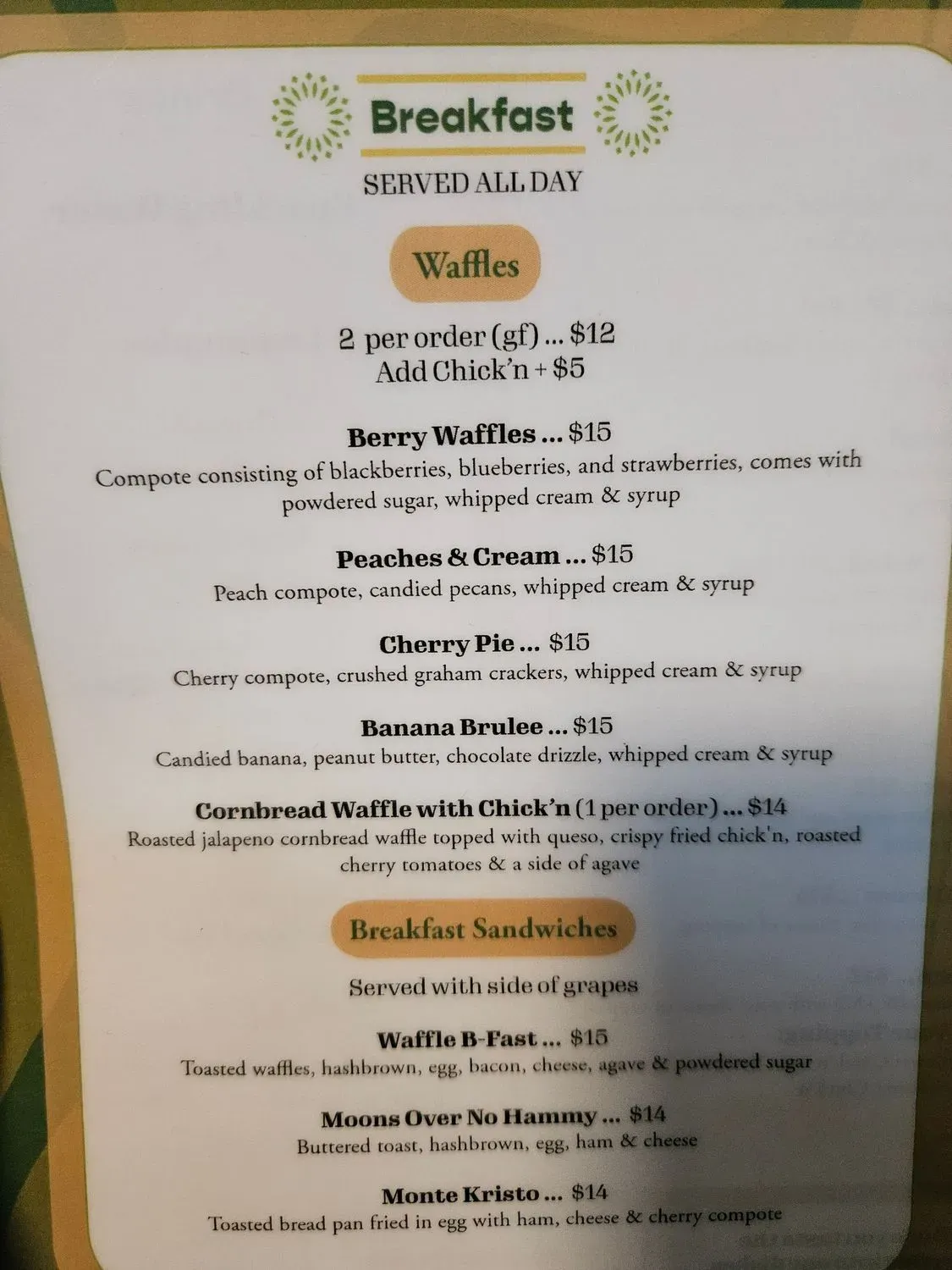 Menu 6