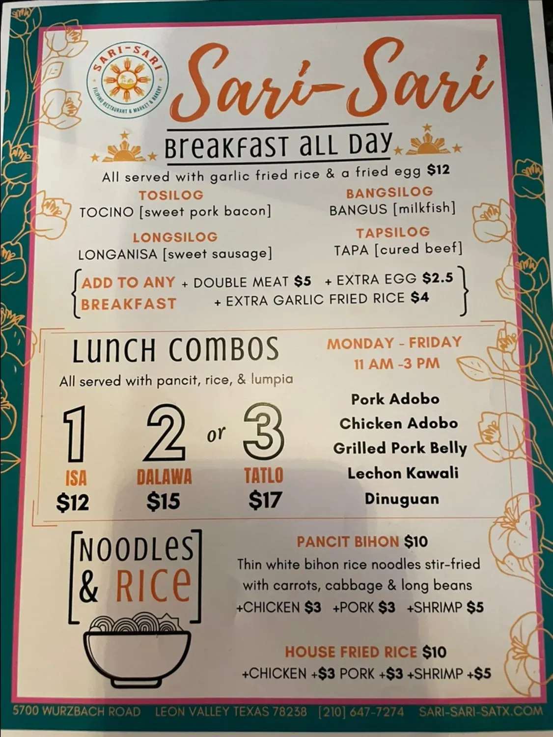 Menu 6