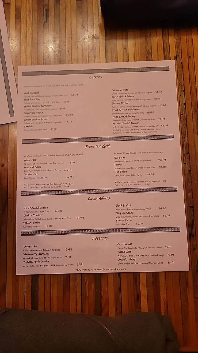 Menu 6