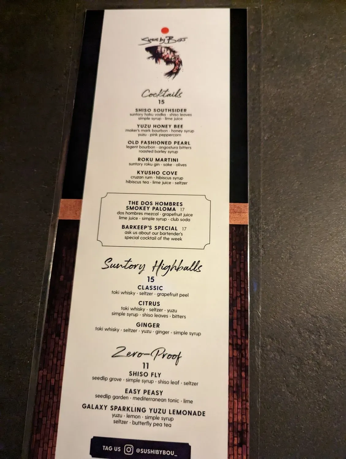 Menu 6