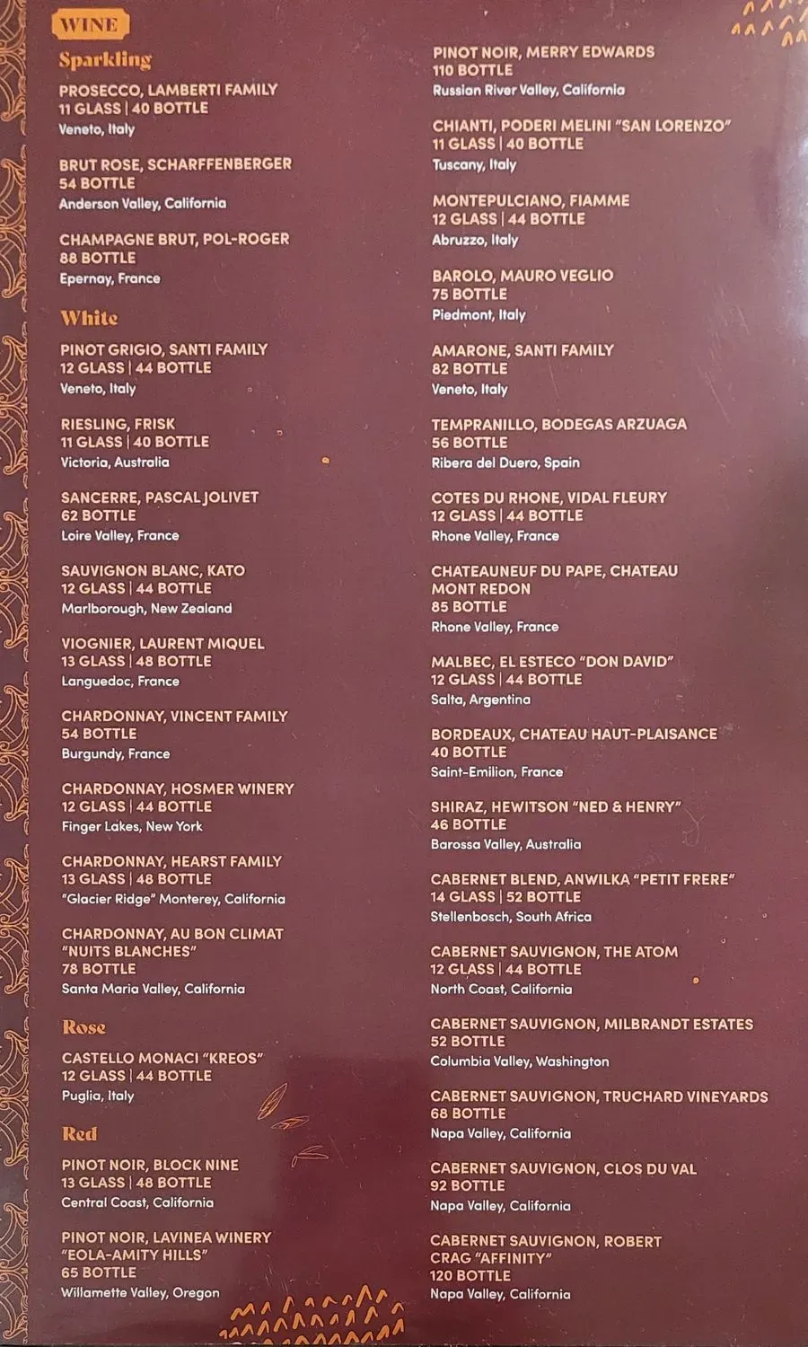 Menu 3