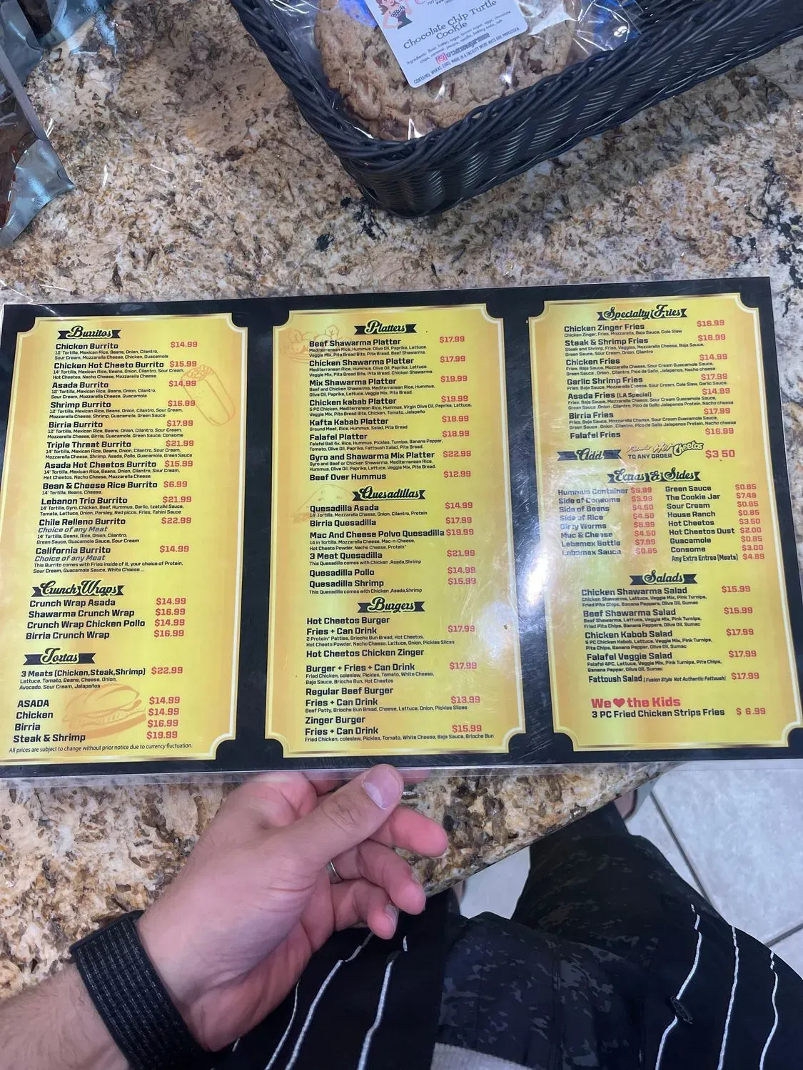 Menu 6