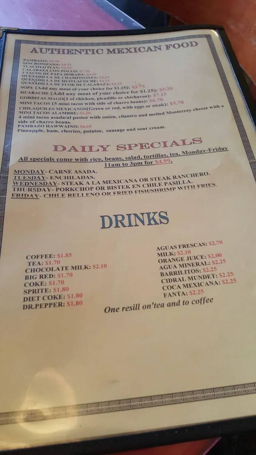 Menu 4