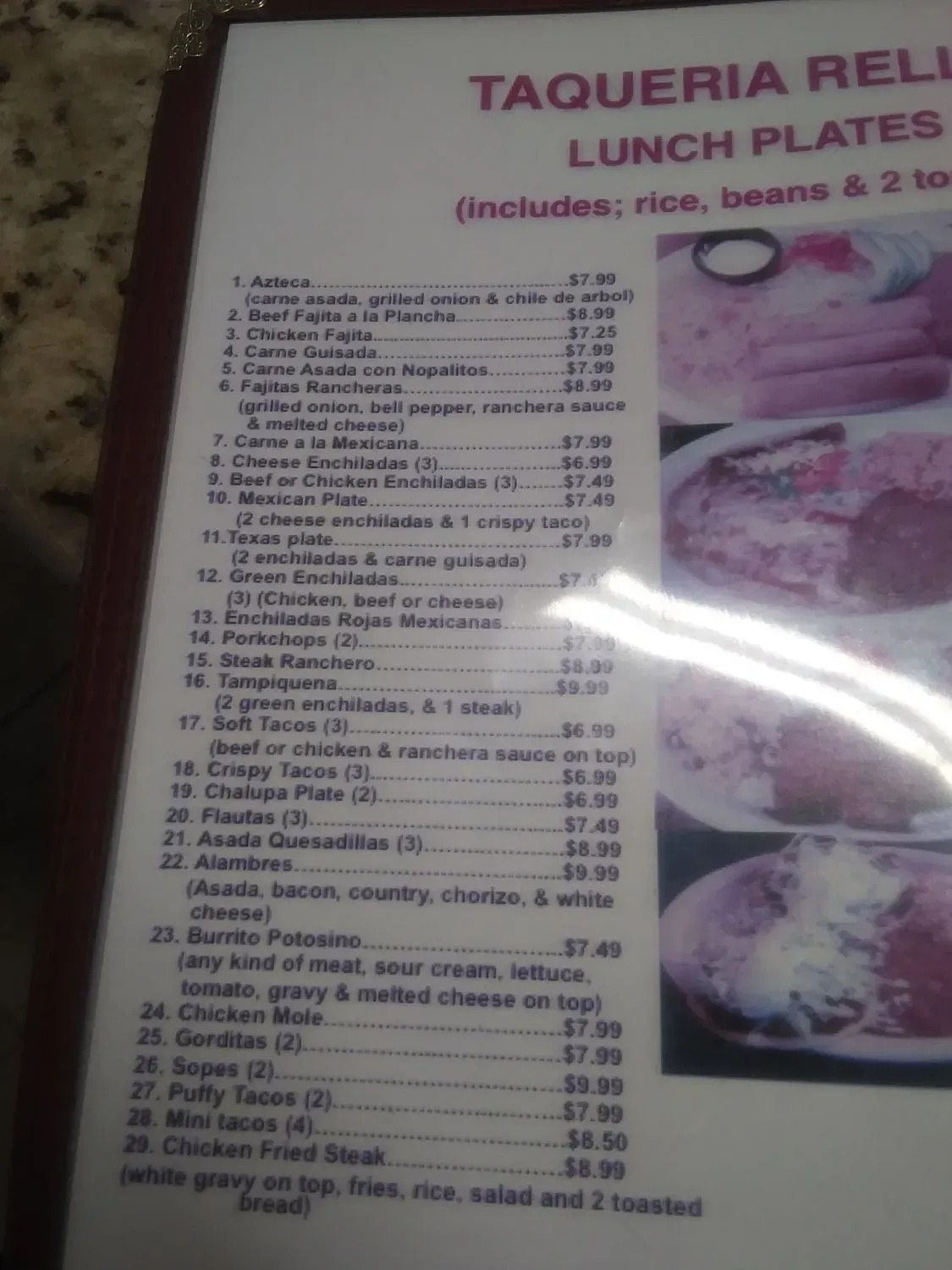 Menu 3