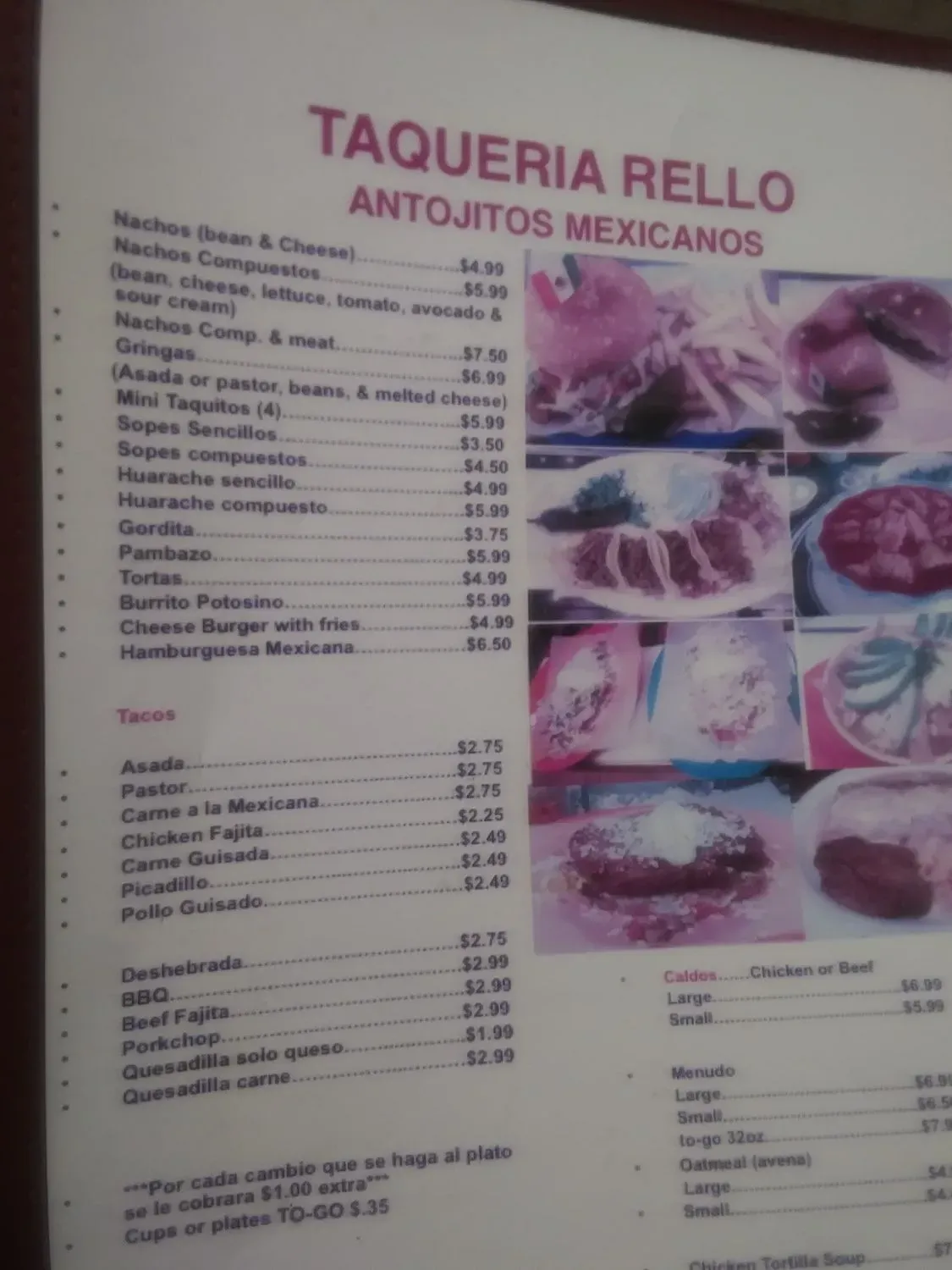 Menu 4