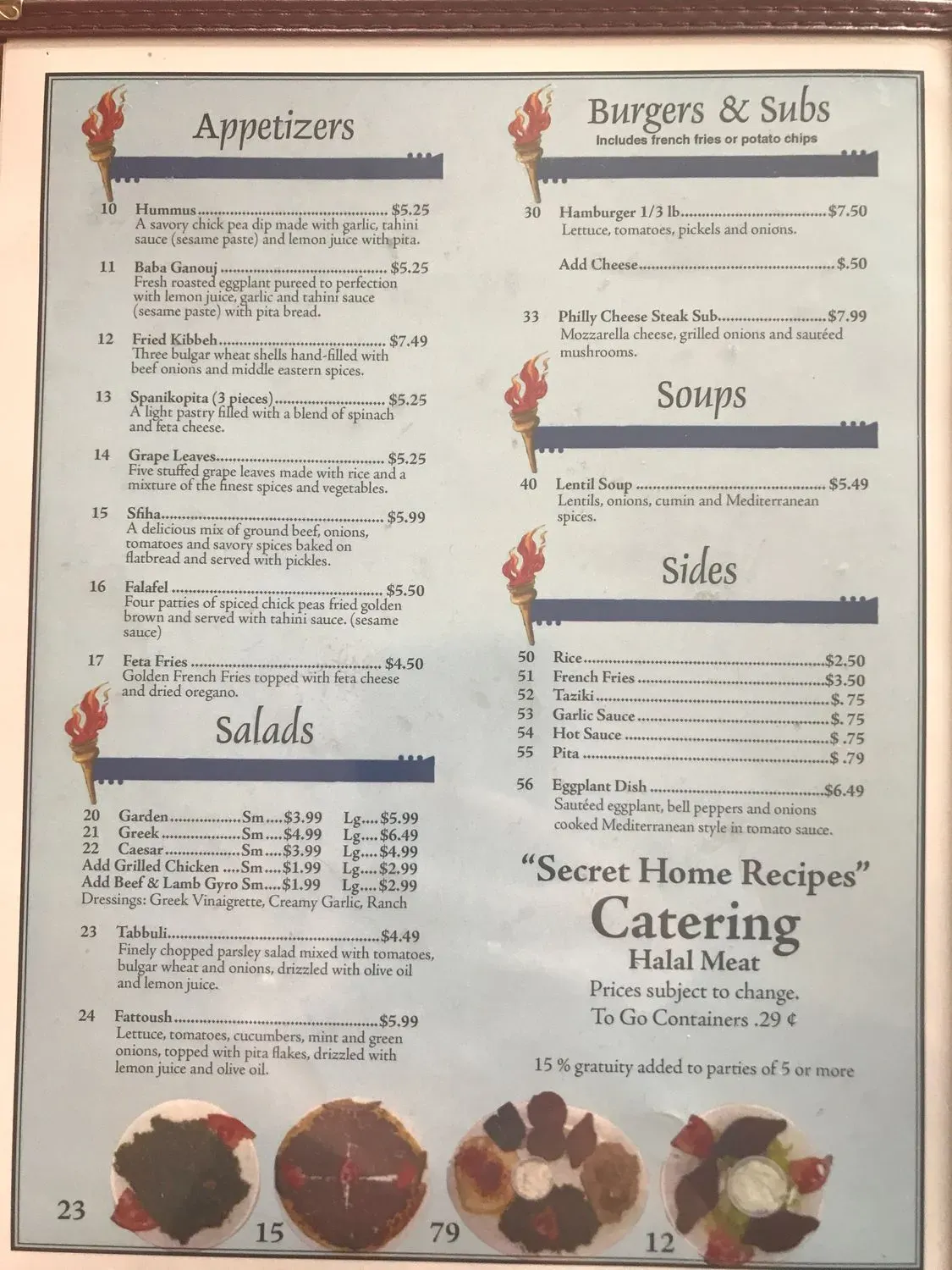 Menu 4