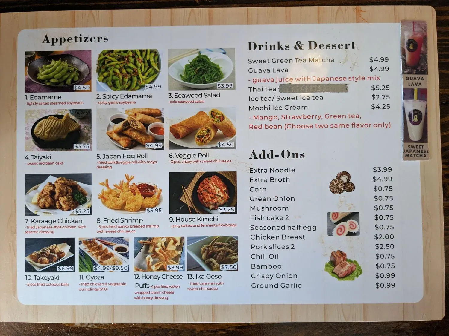 Menu 3