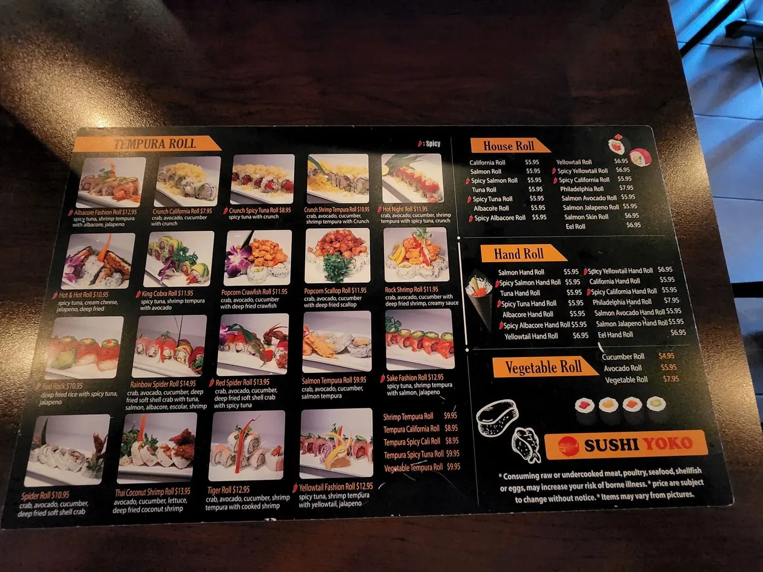 Menu 3