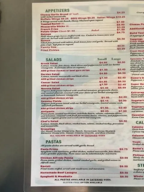 Menu 4