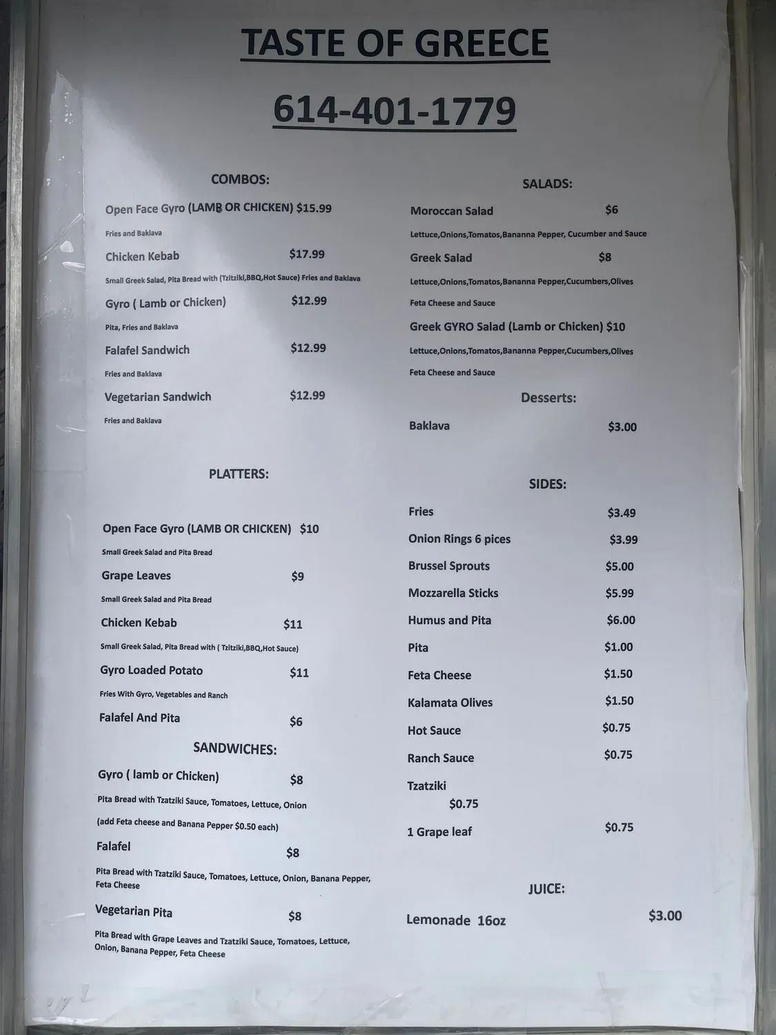 Menu 4