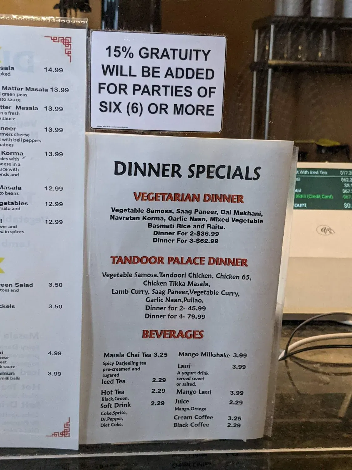 Menu 6