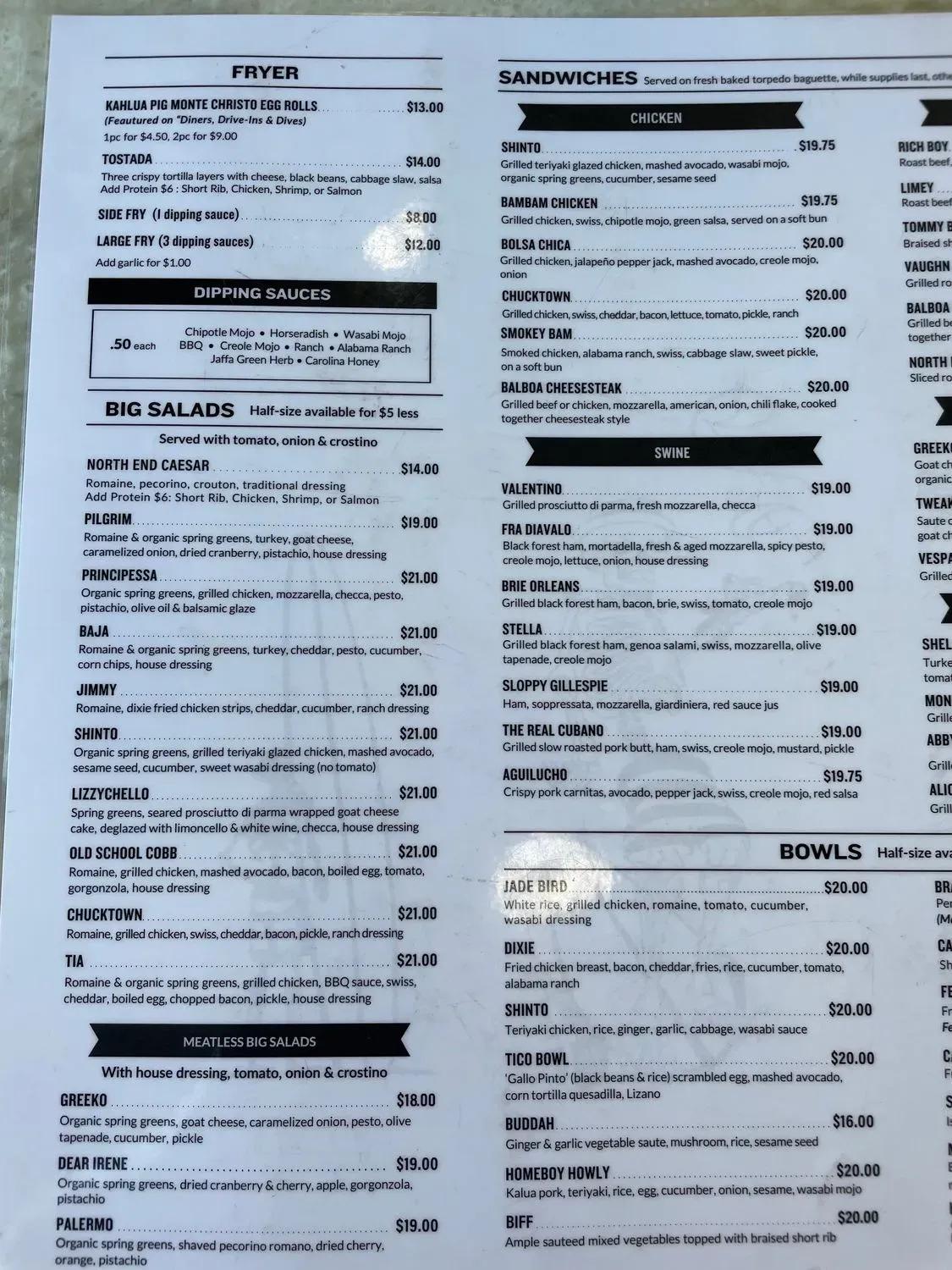 Menu 6