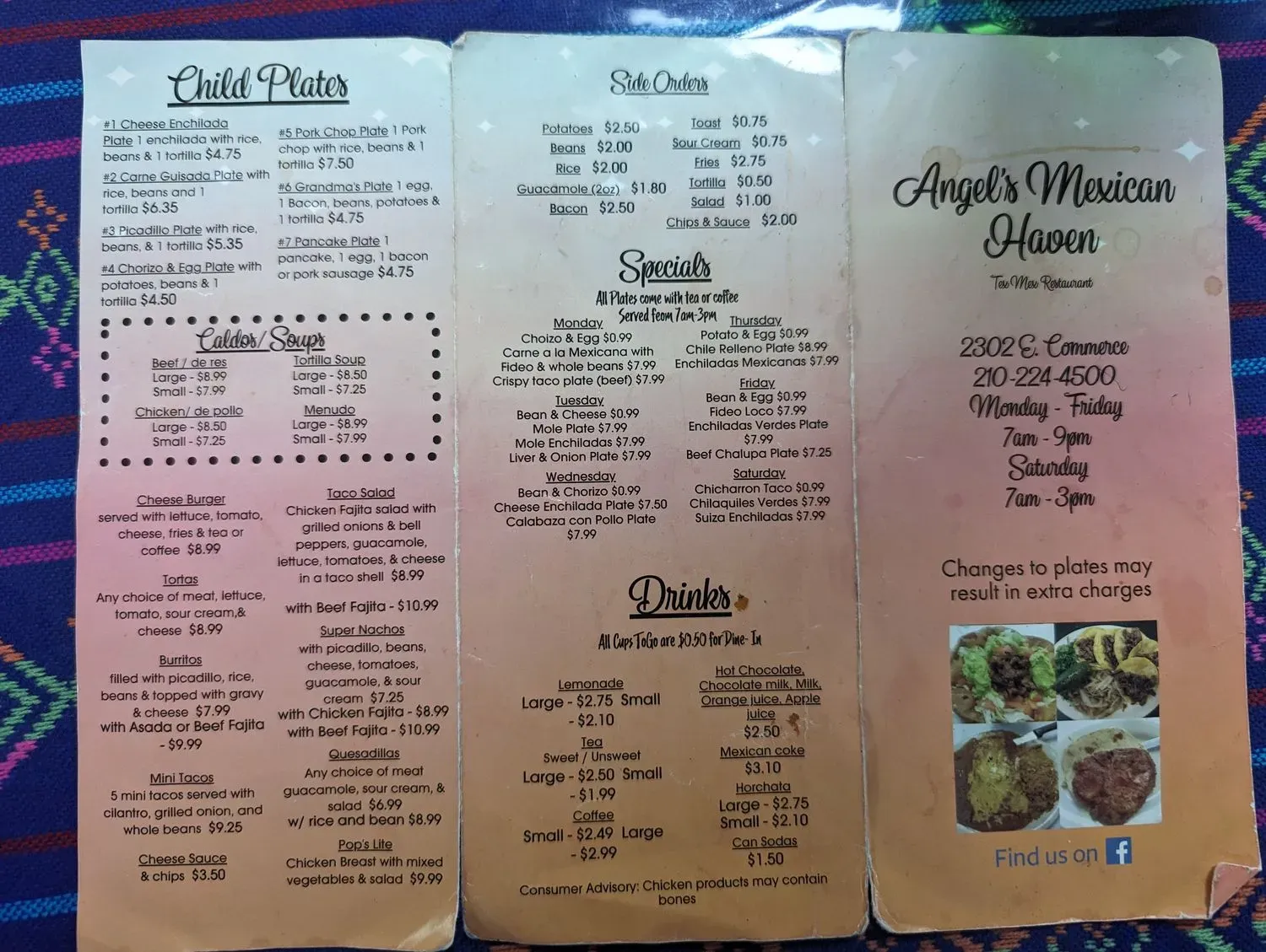 Menu 3