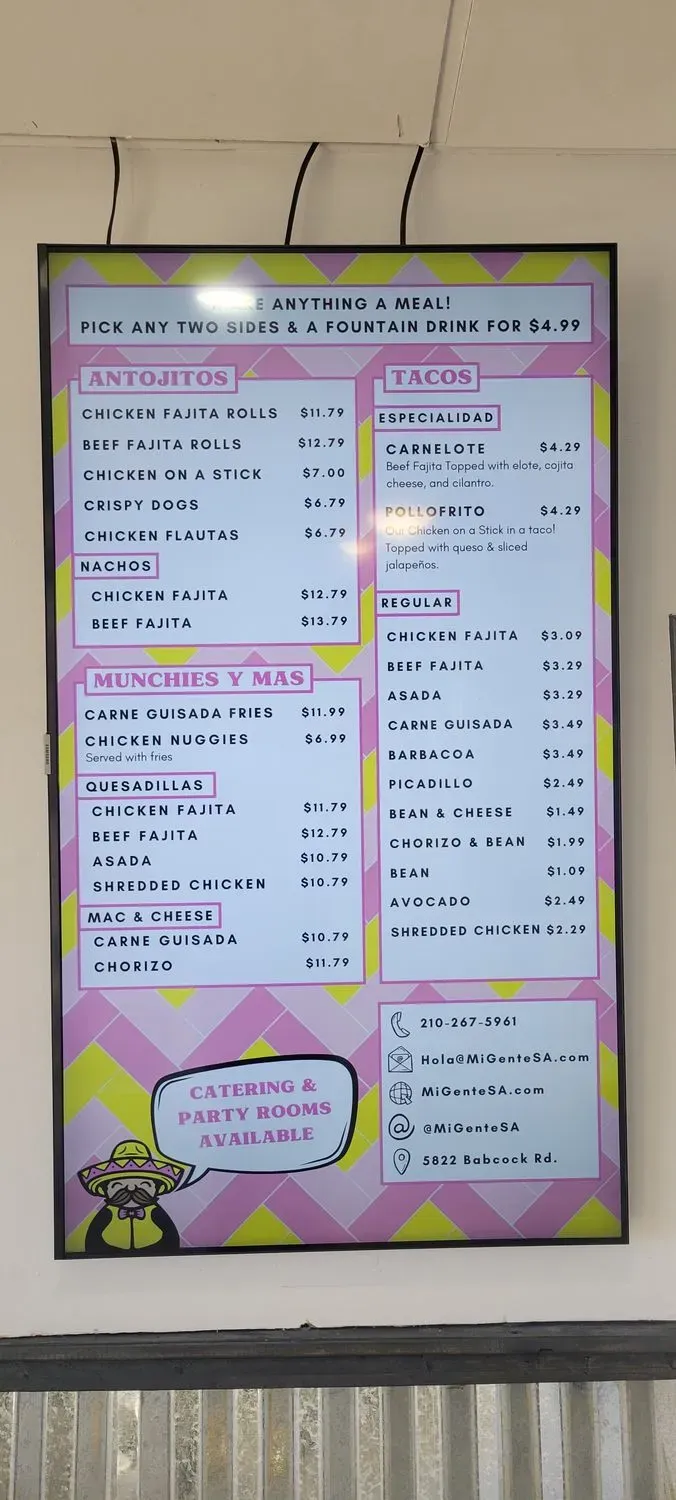 Menu 3