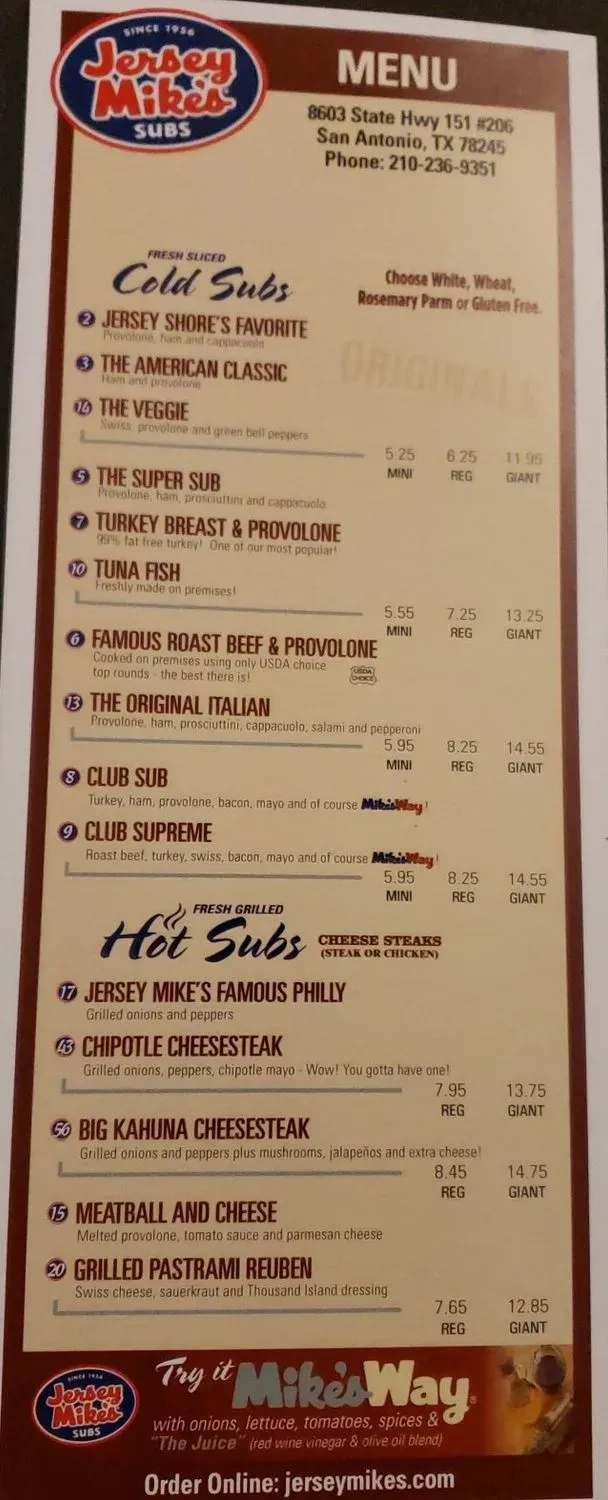 Menu 4