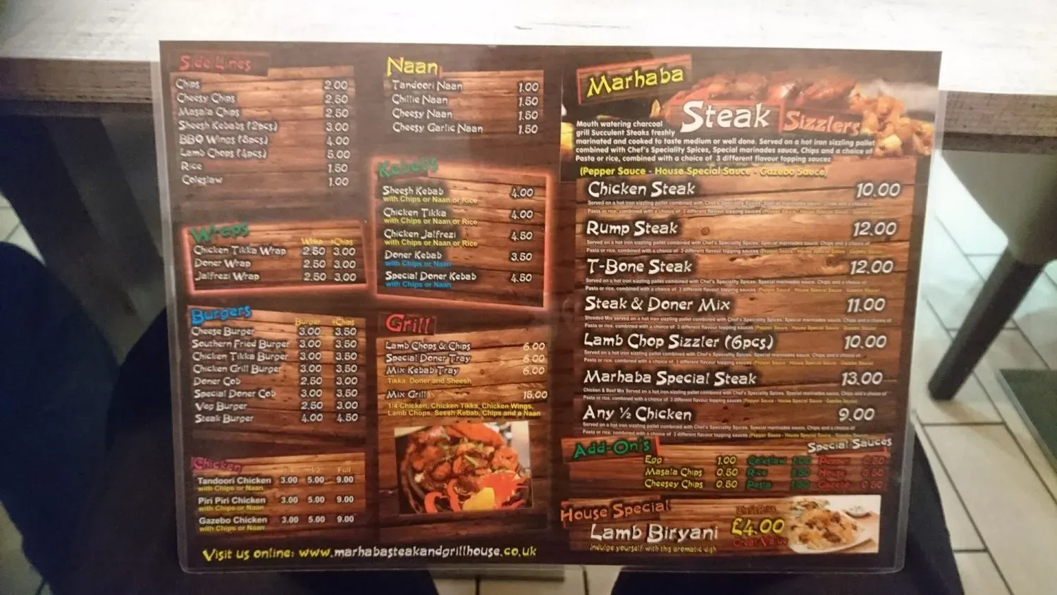 Menu 3