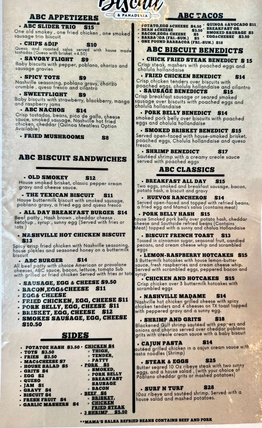 Menu 4