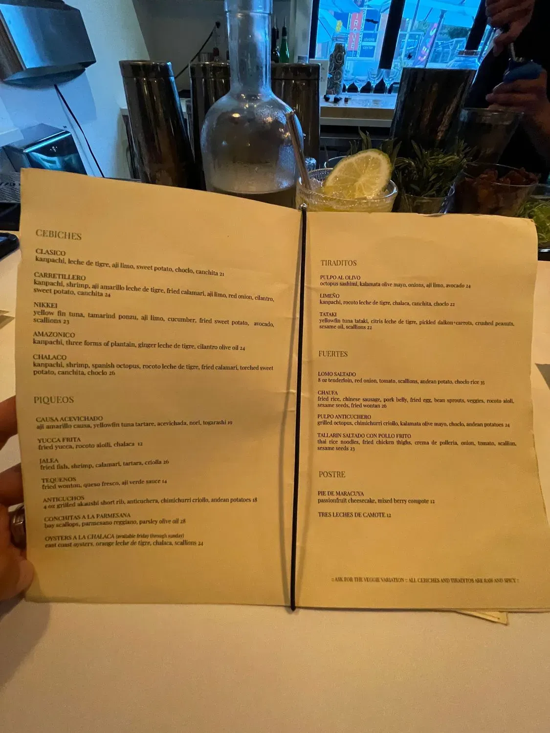 Menu 6