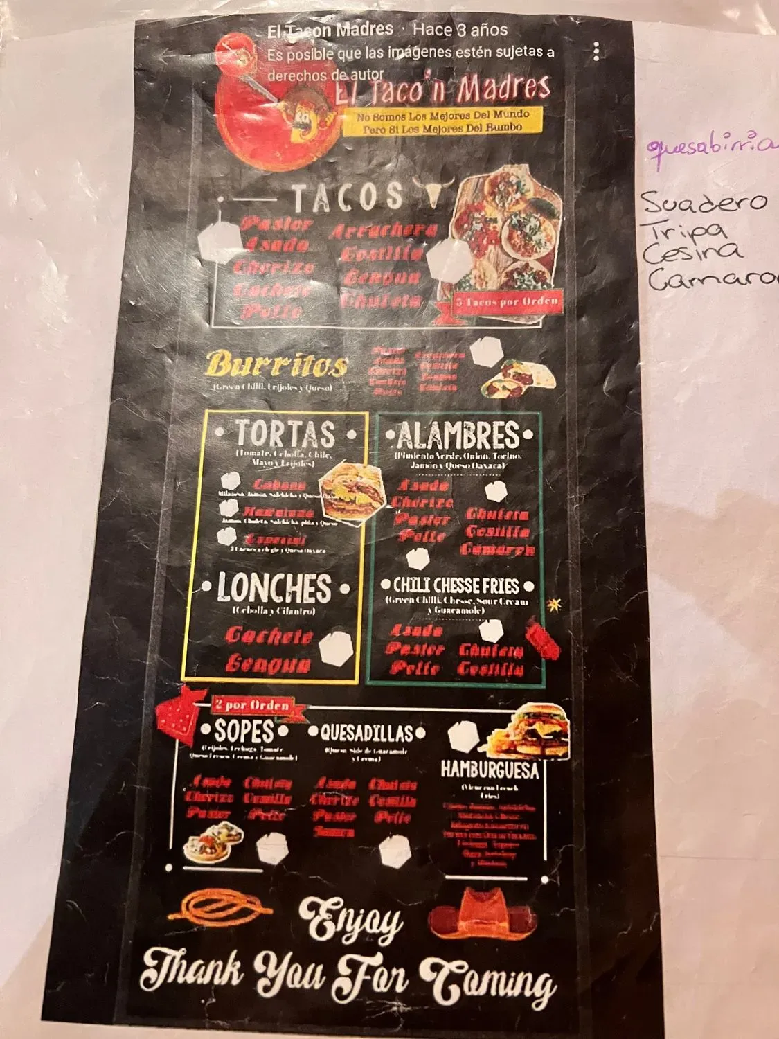 Menu 3