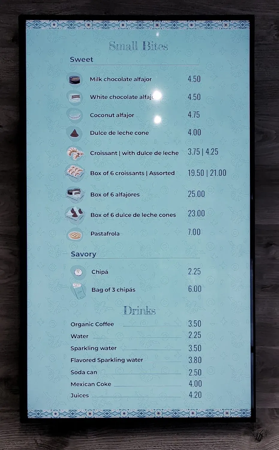 Menu 3