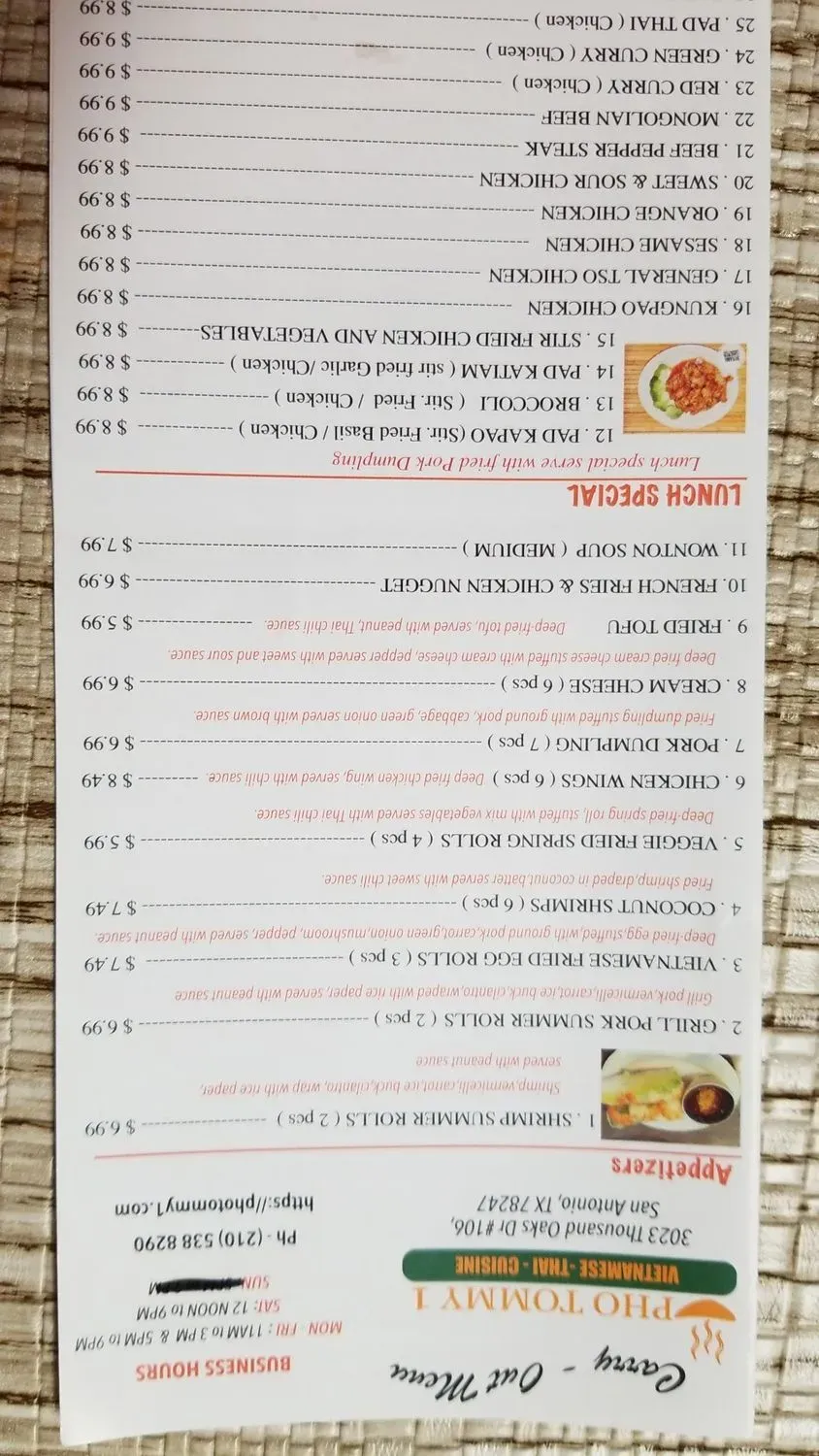 Menu 4