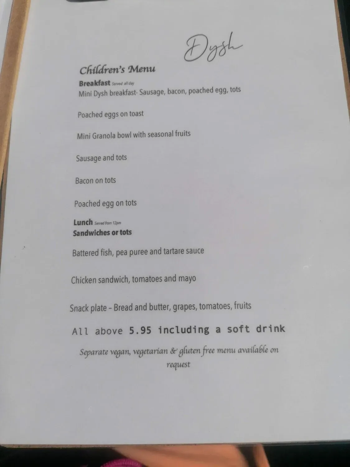 Menu 3