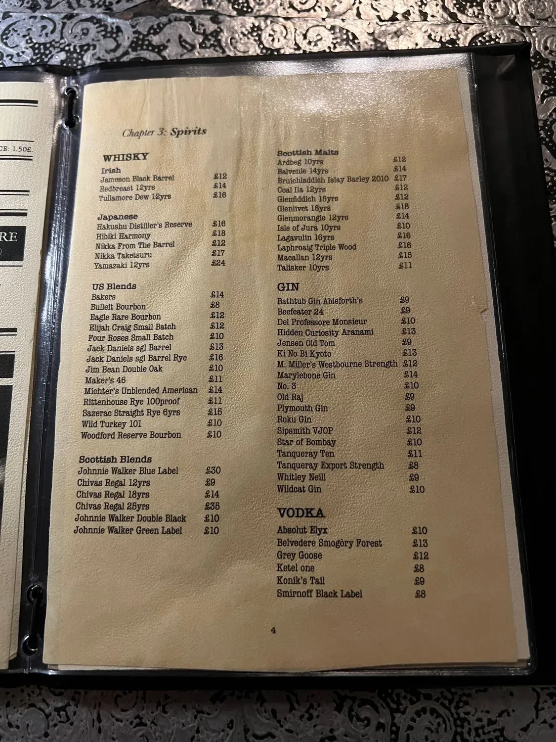 Menu 3