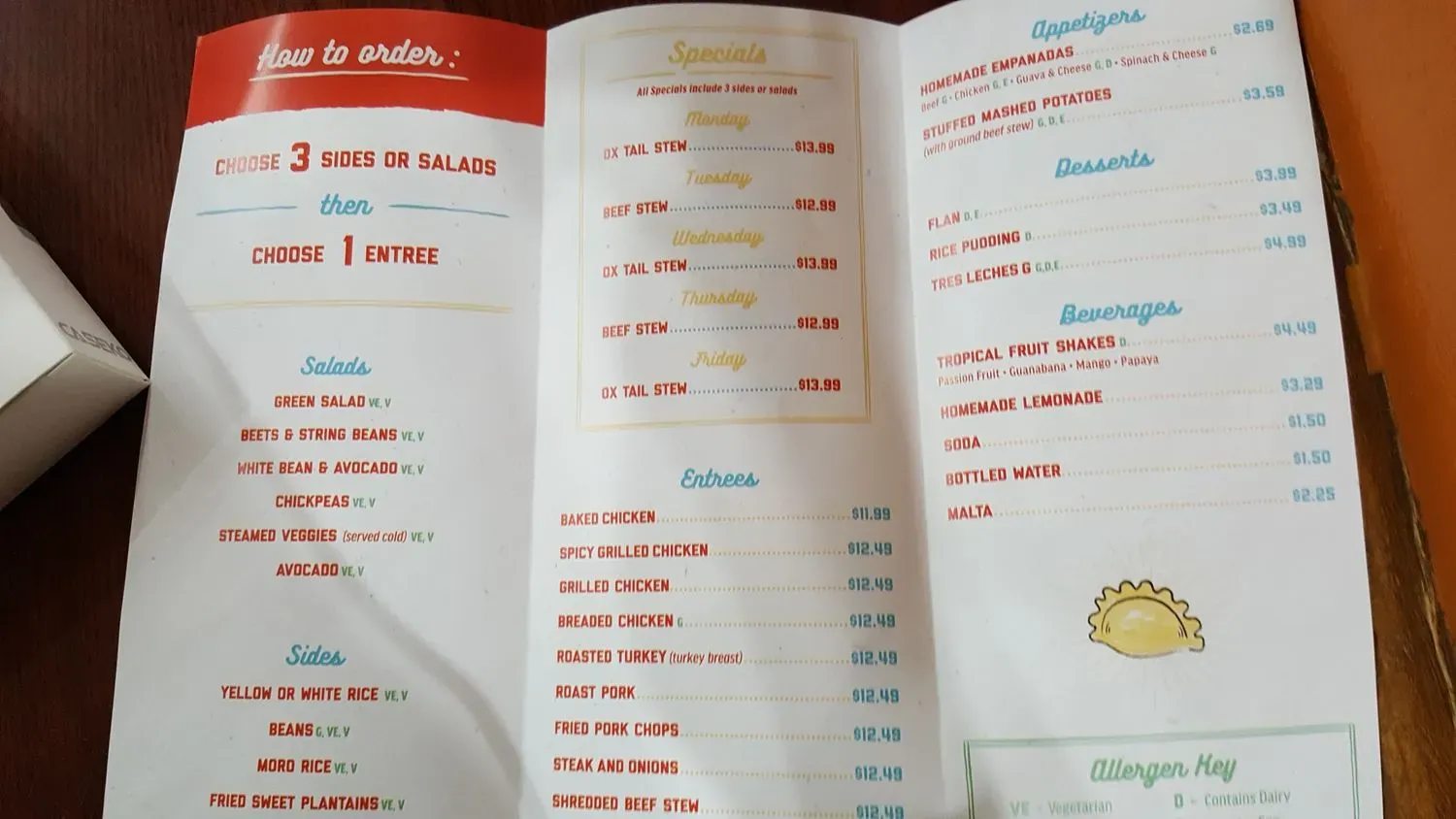 Menu 6