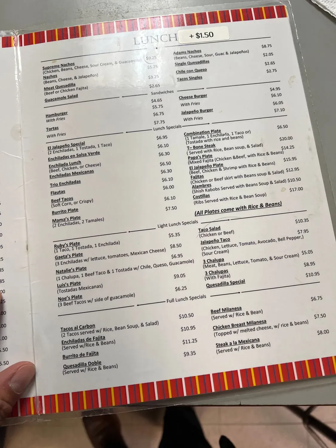 Menu 4