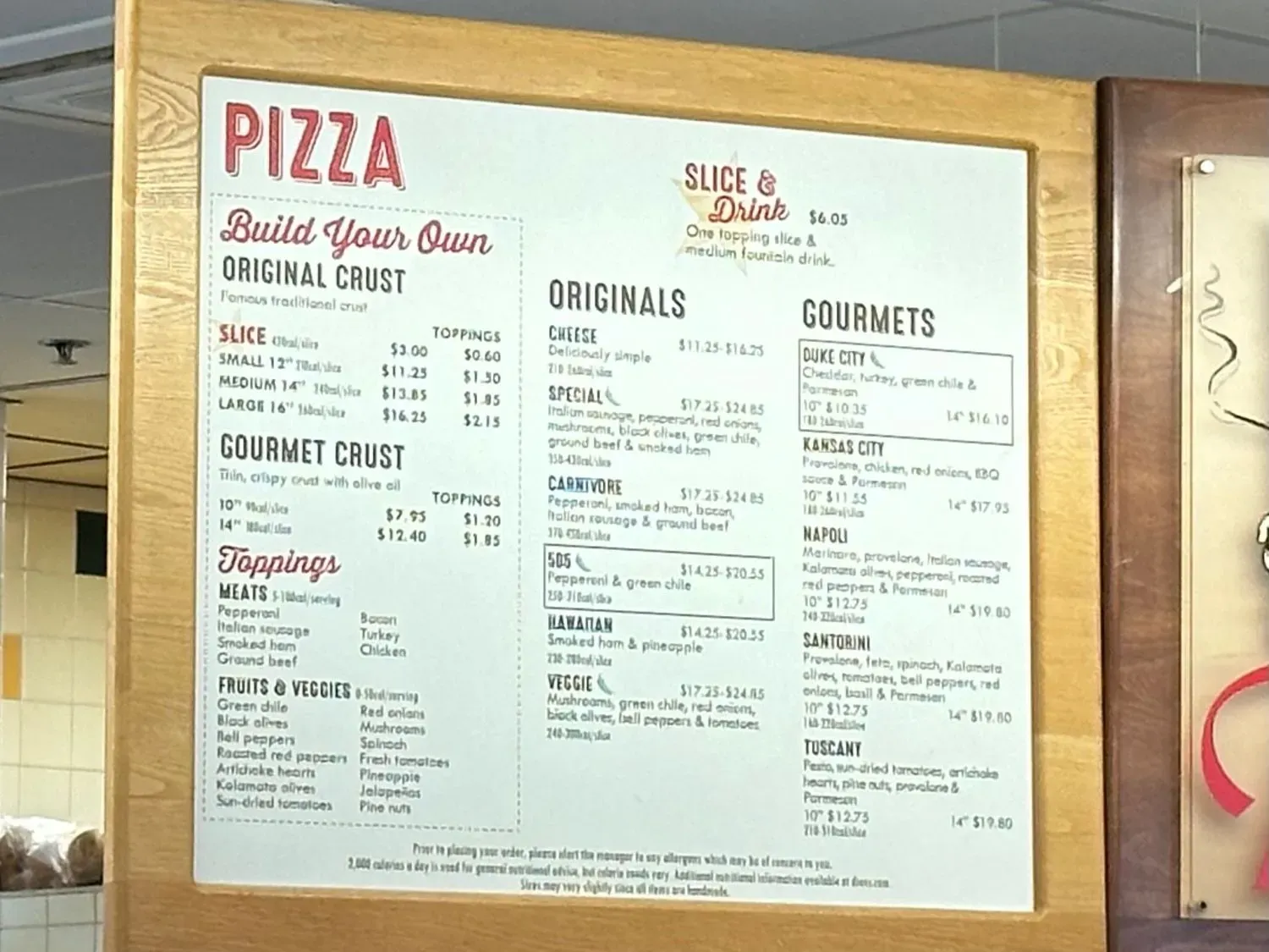 Menu 3