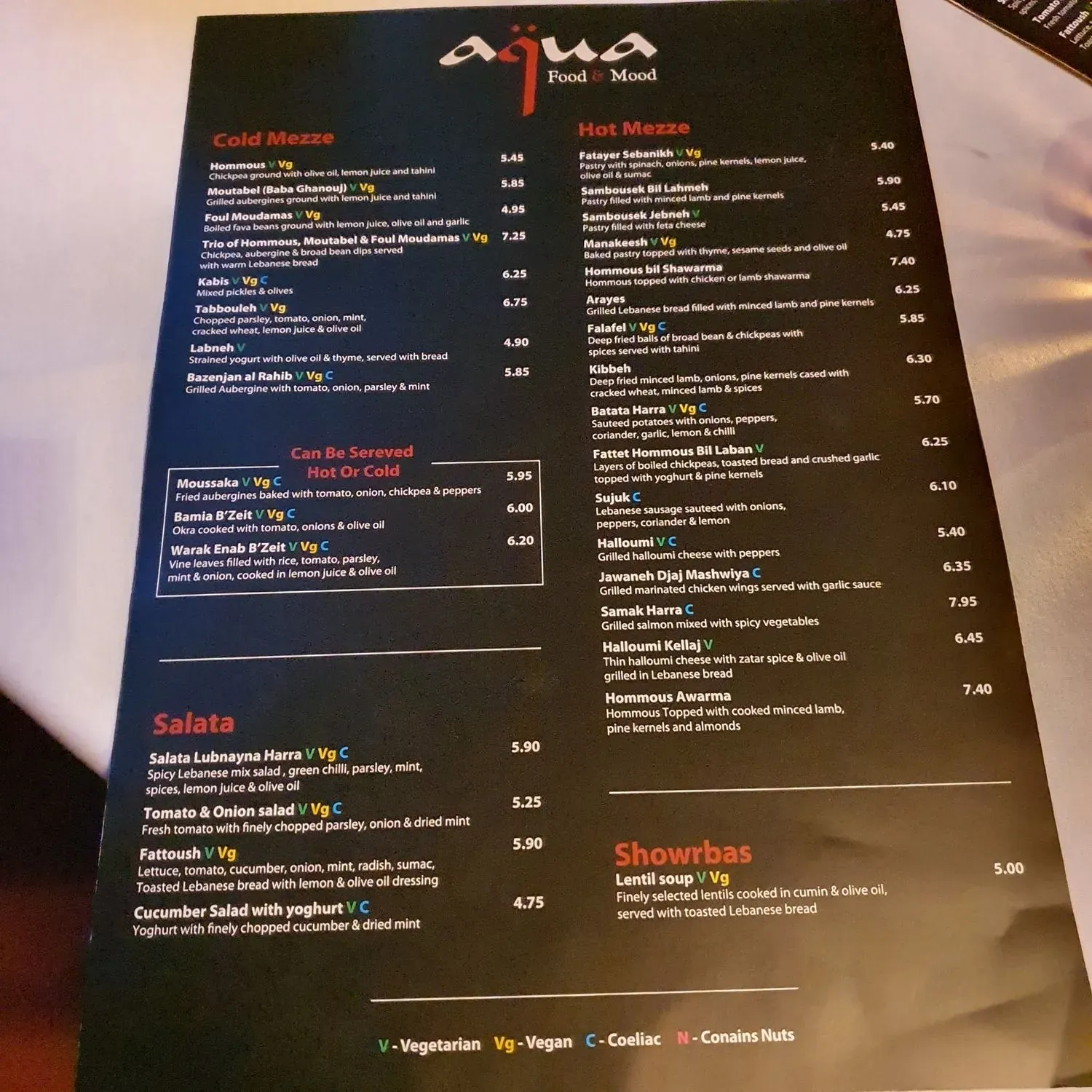 Menu 3