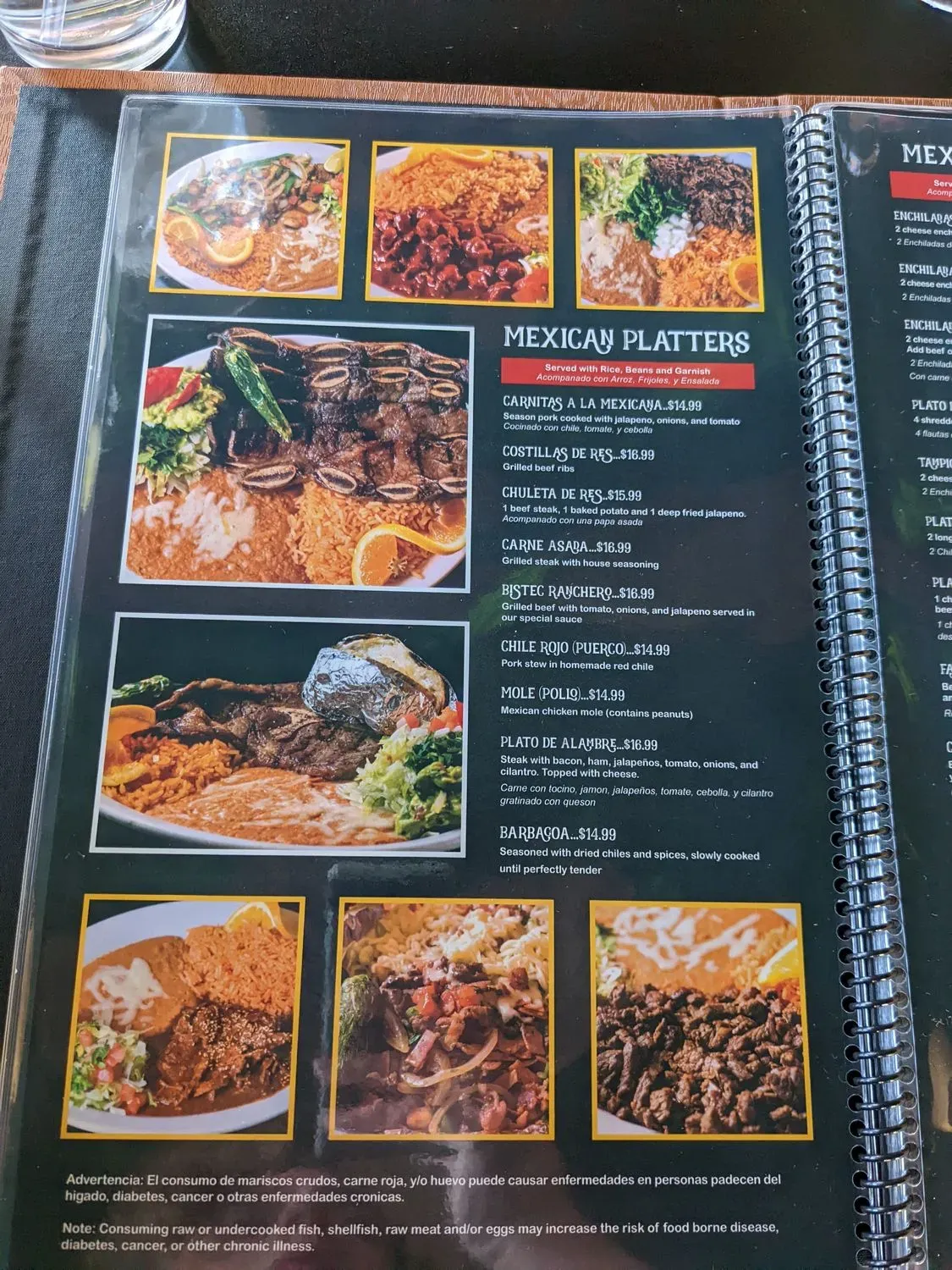 Lindo Mexico Grill and Seafood Menu - Updated November 2025