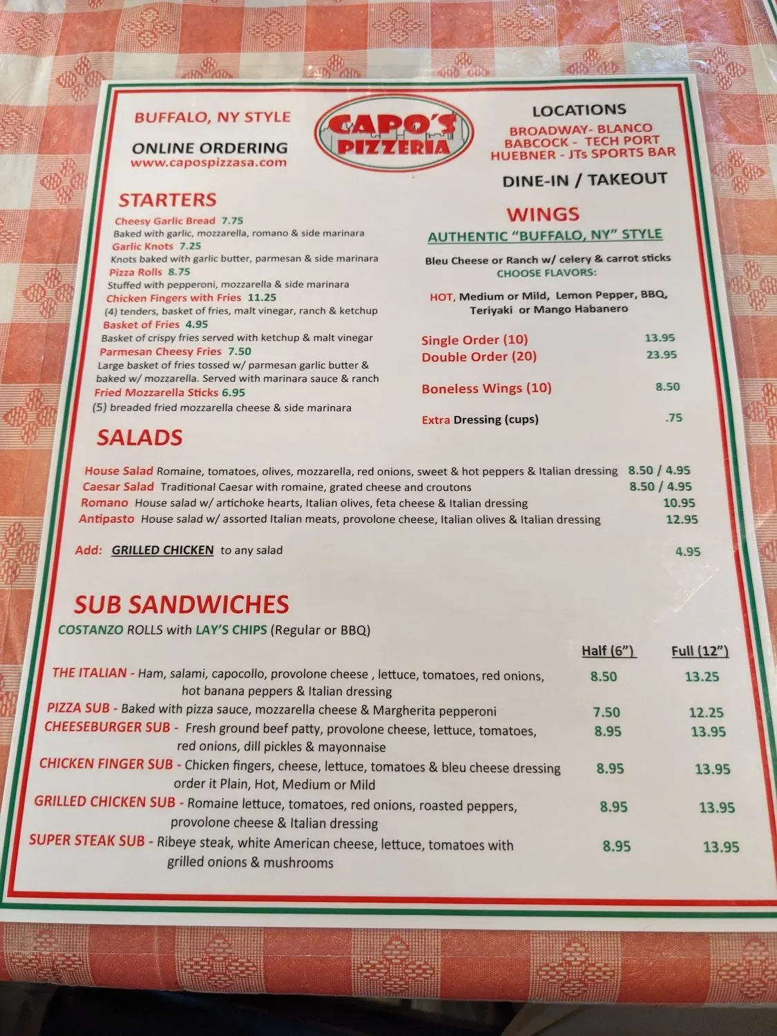 Menu 3