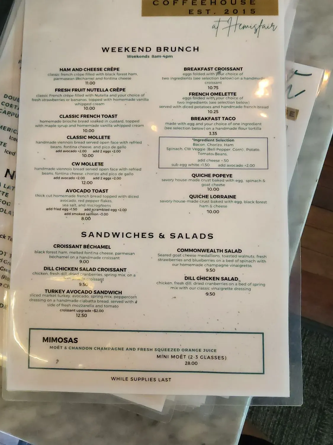 Menu 3