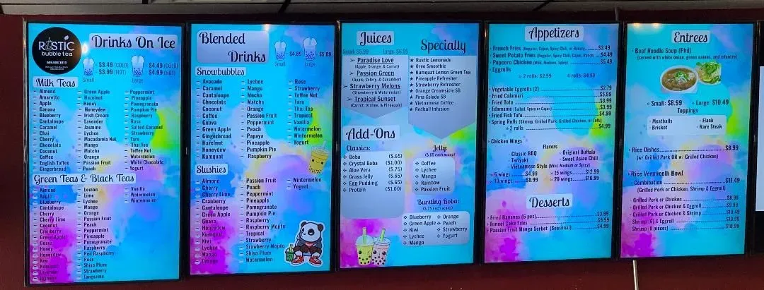 Menu 4