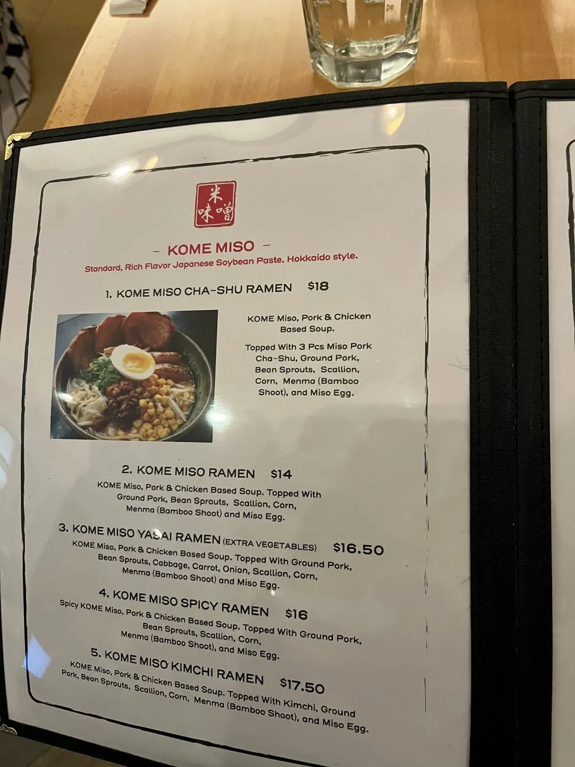 Menu 6