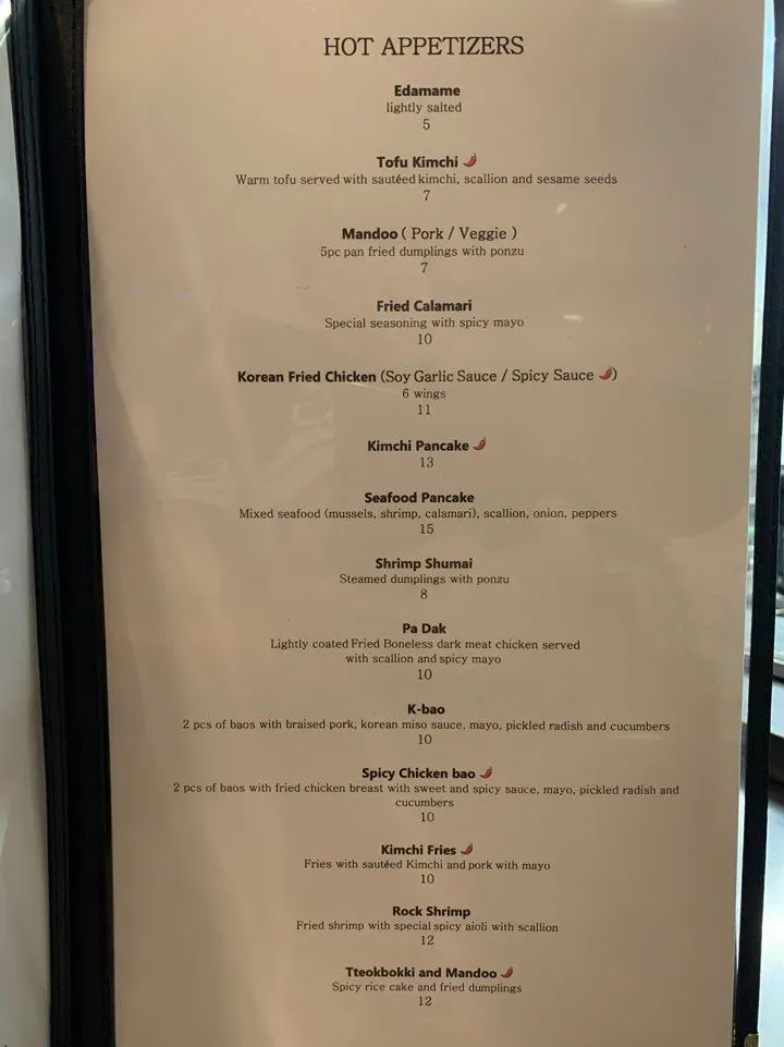 Menu 6