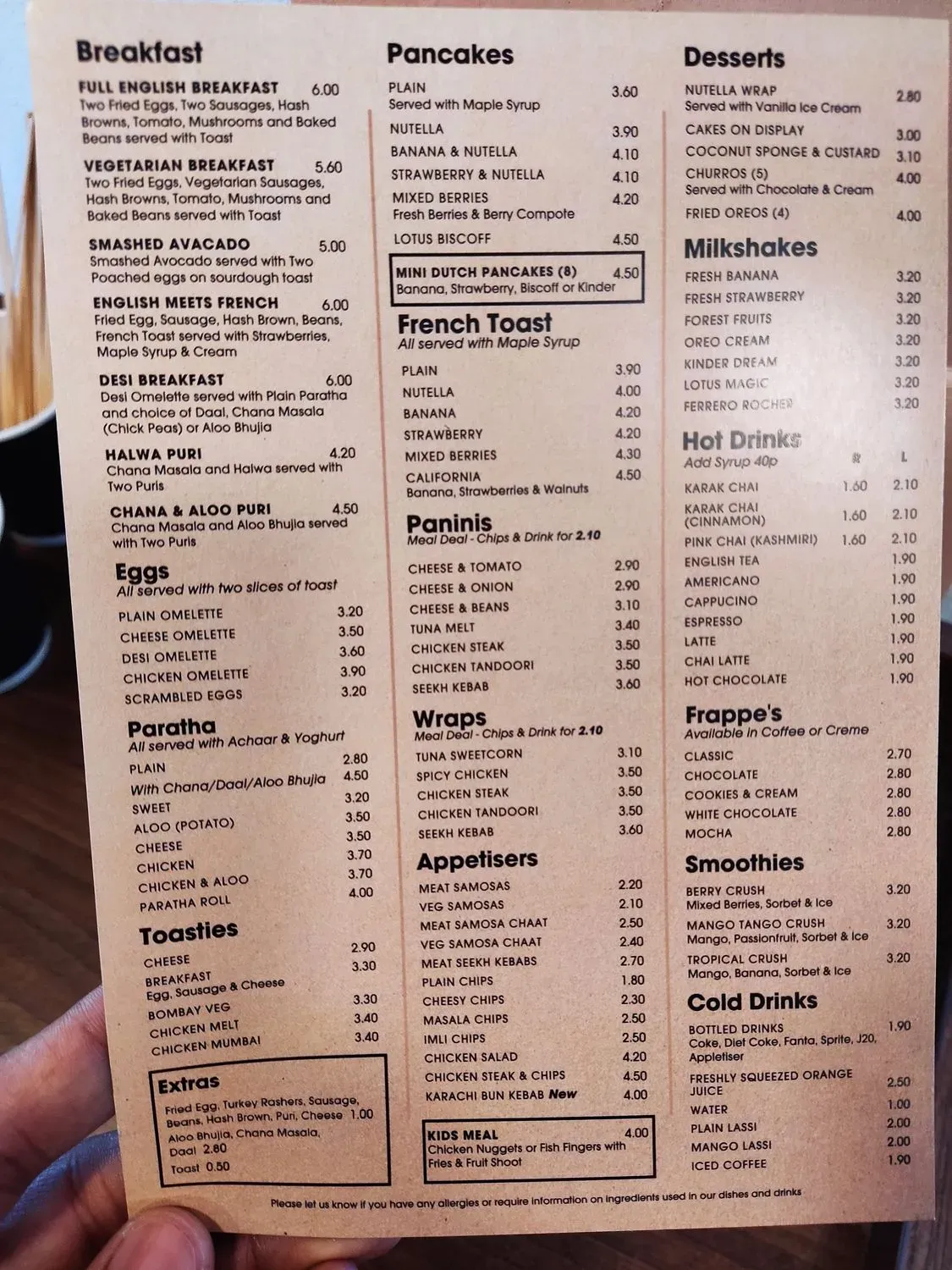 Menu 3