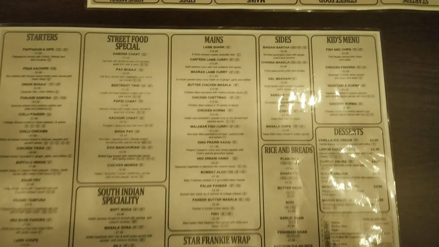 Menu 3