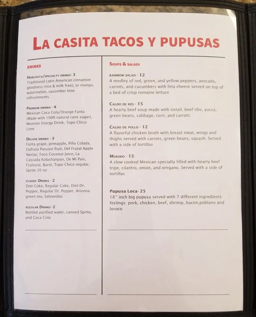 Menu 3