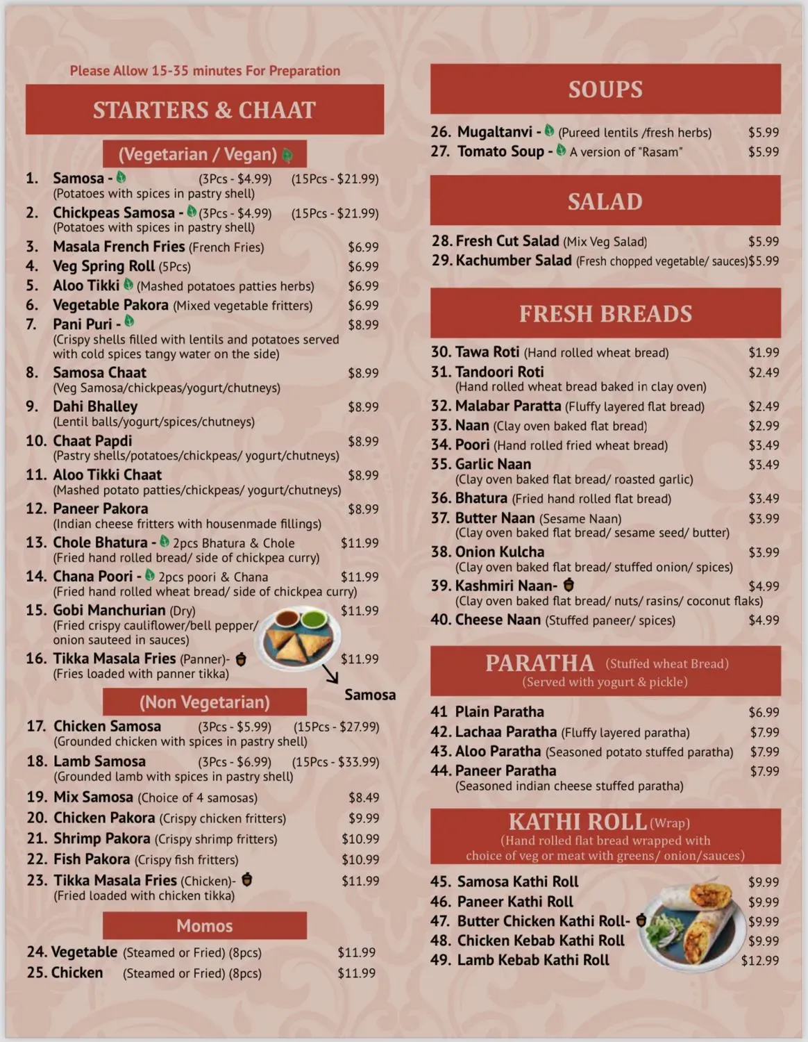 Menu 3