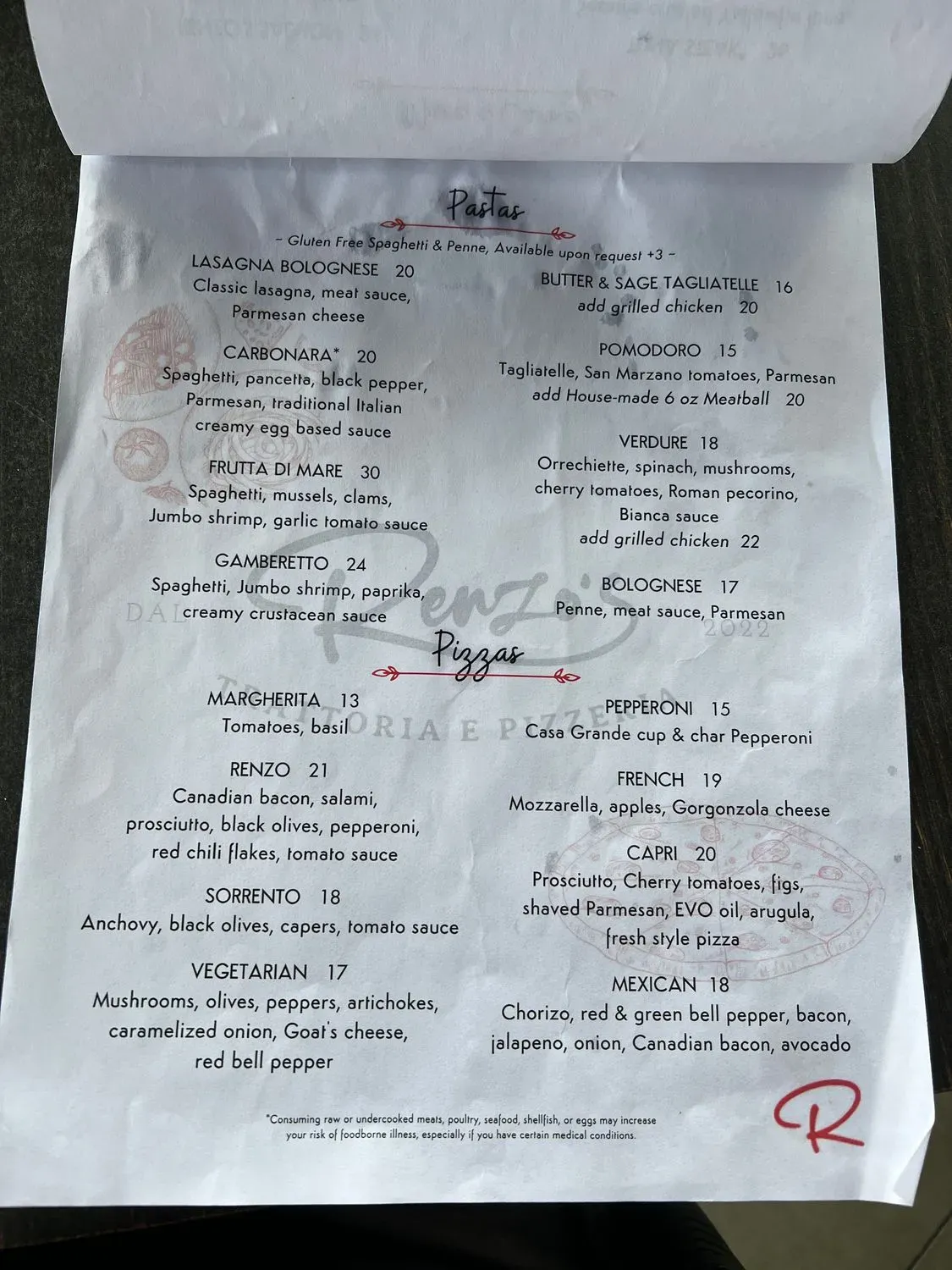 Menu 6